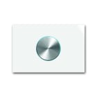 ABB - Bouton Rotatif Busch-Prion Blanc Studio Brillant