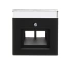 ABB - Enjo Double Rj45 Future Linear Noir Mat