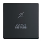 ABB - Enjoliveur Interrupteur Simple 885 Noir Mat