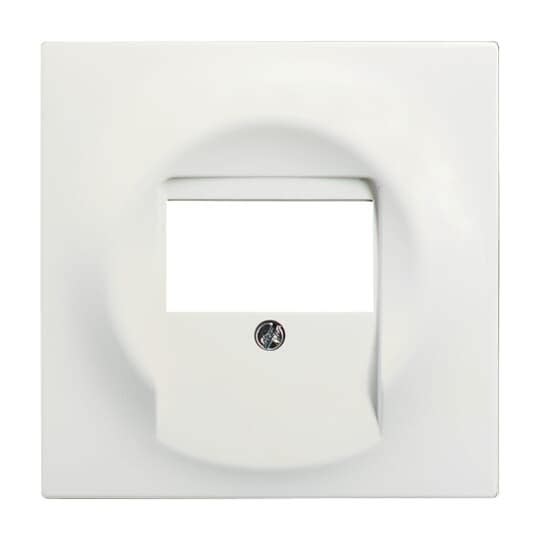 ABB - Enjoliveur Prise Haut Parleur Blanc Mat-Impuls