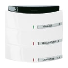 ABB - Triton 3 Touches Mf Bcu Et Ir Intégrés Blanc