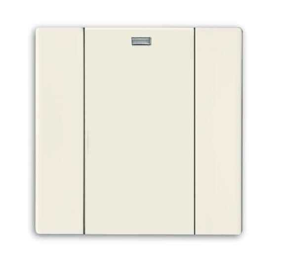 ABB - Interrupteur 1 Touche Waveline Future Linear Ivory White