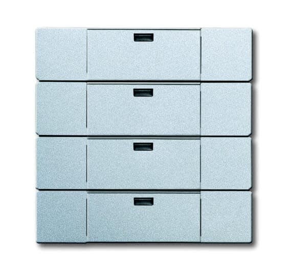ABB - Inter. 4 Touches Waveline Future Linear Aluminium Silver