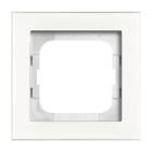 ABB - Cadre 1 Module Busch Verre Blanc