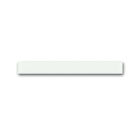 ABB - Bandeau Supérieur Standard Prion Blanc Verre