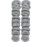 ABB - 20 Contacts de Feuillure Magnétiques, Blancs