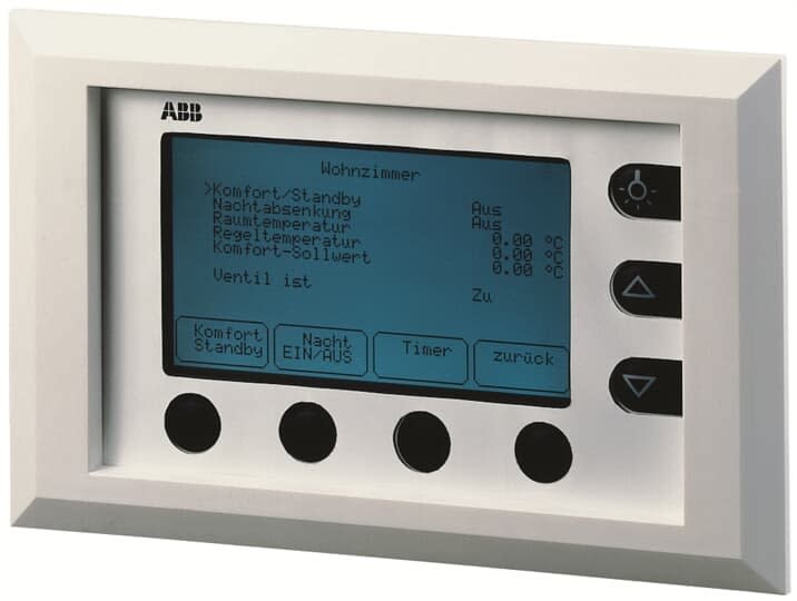 ABB - Ecran de Contrôle/Commande, Lcd, Blanc