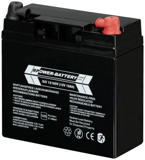 ABB - Batterie Au Plomb Scellée, 12VDC, 17 Ah