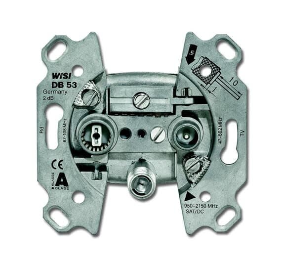 ABB - Prise Satellite Coaxial 3 Sorties