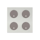 ABB - free@home Enjoliveur pour commande 4 touches platine