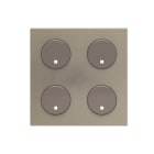 ABB - free@home Enjoliveur pour commande 4 touches champagne