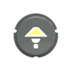 ABB - free@home pictogramme avec symbole eclairage Gris