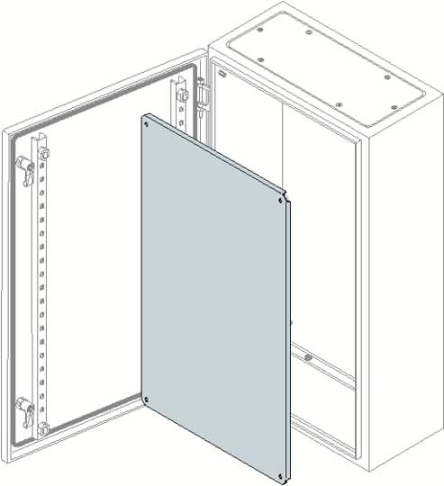 ABB - Platine 200X300 coffret SR2