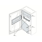 ABB - Plastron plein 400X185 Coffret SR2
