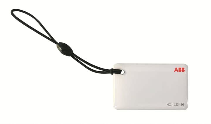 ABB - Terra AC badges RFID vierges x5 avec logo ABB