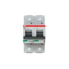 ABB - S800N Disjoncteur modulaire - 2P - 10A - Cbe D -Icu 36kA (3 modules) - Vis