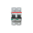 ABB - S800N Disjoncteur modulaire - 2P - 25A - Cbe D -Icu 36kA (3 modules) - Vis