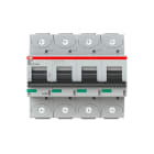 ABB - S800N Disjoncteur modulaire - 4P - 25A - Cbe D -Icu 36kA (6 modules) - Vis