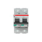 ABB - S800C Disjoncteur modulaire - 2P - 10A - Cbe K -Icu 25kA (3 modules) - Vis