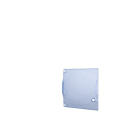 ABB - Porte transparente pour Coffret Gale'O13 1 rangée