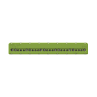 ABB - Bornier terre Mistral- 11X16mm²+15X6mm²-Vis (Mini de cde 5pcs)