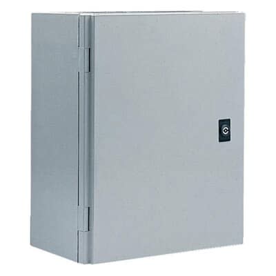 ABB - ARIA 54 Coffret IP66 IK08 avec 1 serrure centrale à double panneton de 3 mm