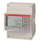ABB - Compteur A41 Monophase Mbus Mesure Directe 80A Steel Mid