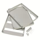 ABB - ARIA 64 plastron individuel PI20 avec ouvertures pour appareillage rail DIN