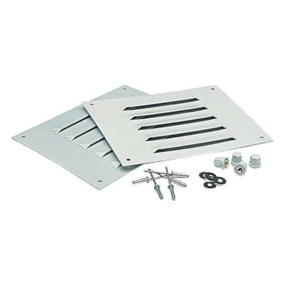 ABB - Kit 2 Grilles de ventilation + 4 vis Nylon