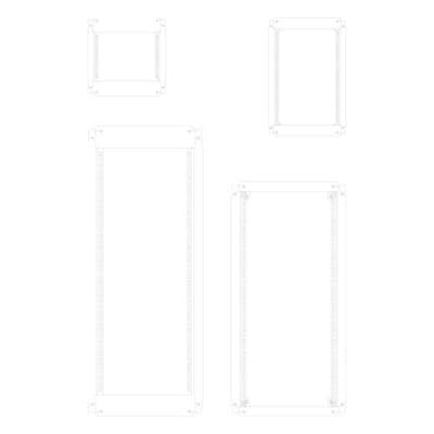 ABB - PS430F03 Chassis 6 Rangées 204 Modules Polysafe