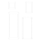 ABB - PS430F03 Chassis 6 Rangées 204 Modules Polysafe