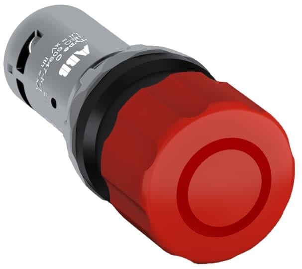 ABB - Ce3P-10R-02 Bouton Arrêt Urgence 30mm Par Traction 2NF
