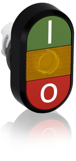 ABB - Mpd2-11Y Bouton Poussoir Double Touche lumineux I O