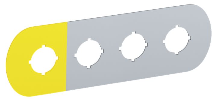 ABB - MA6-1008 Etiquette pour boitier plastique