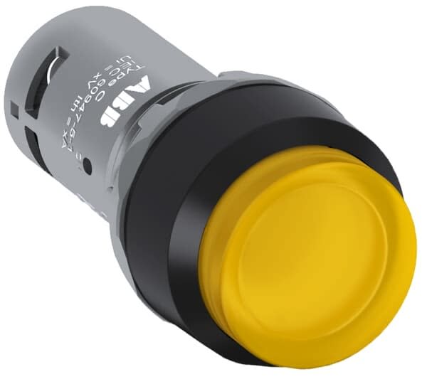 ABB - à impulsion Cp1-11Y-10 Bouton Poussoir Affleurant A LED 1NO
