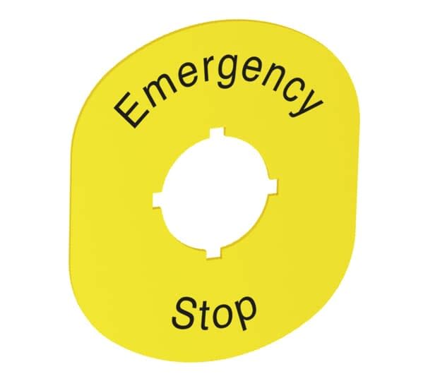 ABB - Legend Plate#Ma6-1101