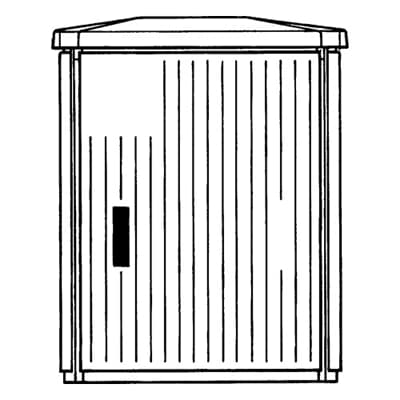 ABB - EH Arm trottoir a Gde prof AP 875x676x541