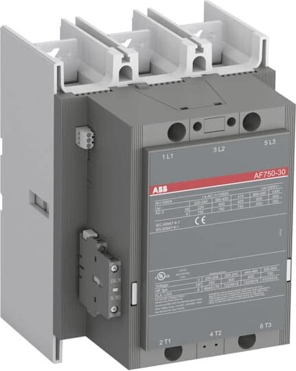 ABB - Contacteur AF 400kW AC3-3P+1No+1NF-250...500VAC/DC