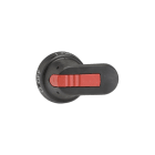 ABB - Poignée Pistolet noire 65mm pour Axe 6mm