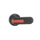ABB - Poignée Pistolet noire 95mm pour Axe 12mm
