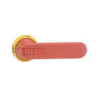 ABB - Poignée Pistolet Rouge/Jaune 145mm pour Axe 12mm