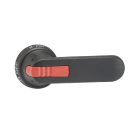 ABB - Poignée Pistolet noire 145mm pour Axe 12mm pour Inverseur
