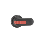 ABB - Poignée Pistolet noire 80mm pour Axe 6mm
