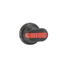ABB - Poignée Pistolet noire 45mm pour Axe 6mm pour Inverseur