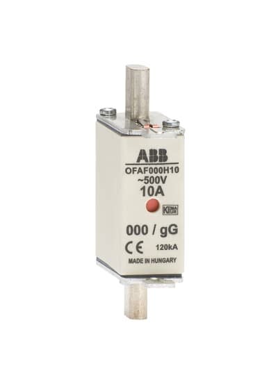ABB - Fusible Couteau 4A GG Taille 000 500V