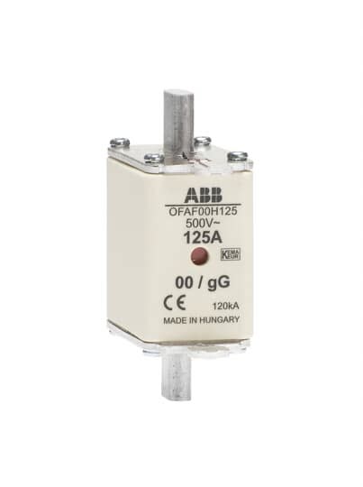 ABB - Fusible Couteau 160A GG Taille 00 500V