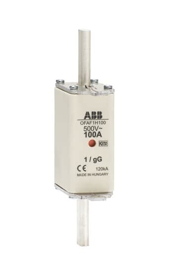 ABB - Fusible Couteau 80A GG Taille 1 500V