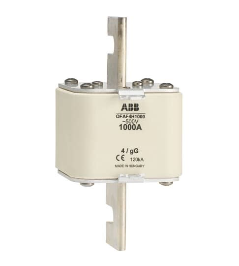 ABB - Fusible Couteau 500A GG Taille 4 500V