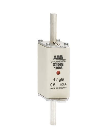 ABB - Fusible Couteau 80A GG Taille 1 690V