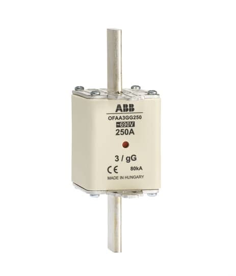 ABB - Fusible Couteau 355A GG Taille 3 690V